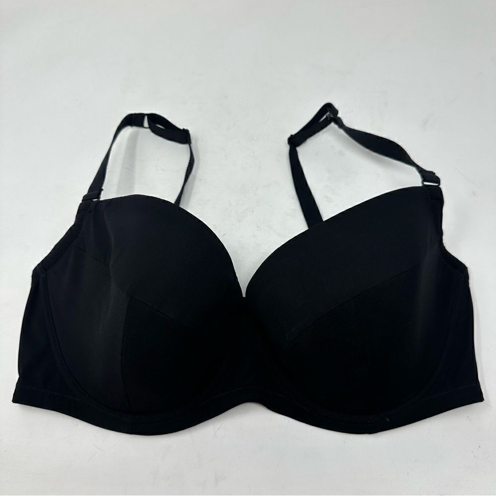 The Kit Undergarments Black Balconette Bra 36DD